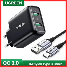 USB Quick Charger 3.0 36W Fast Charger Adapter iPhone Xiaomi Redmi Charger