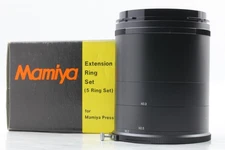 [Near MINT in Box] Mamiya Extension Ring Tube No.12345 for Universal Press JAPAN