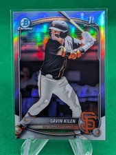 Gavin Kilen 2025 Bowman Draft  Chrome Refractor 1st Prospect #BDC-40 Giants