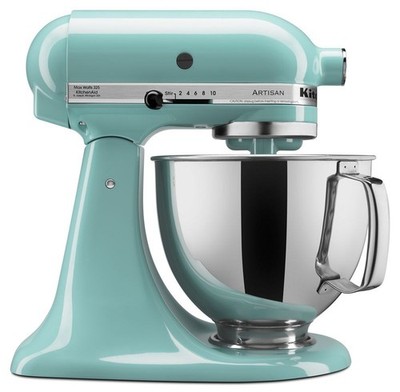 Refurbished KitchenAid Artisan 5 Qt Tilt-Head Stand Mixer Aqua Sky