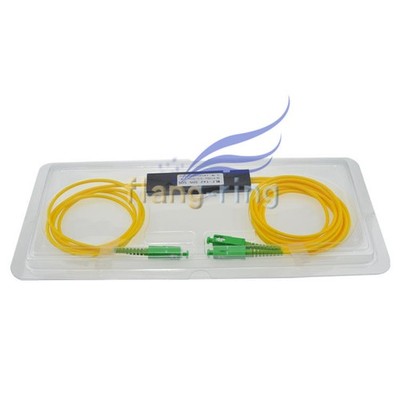 ONE SC 1X2 PLC Singlemode Fiber Optical splitter FTTH PLC SCAPC NEW