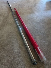 NOS ATLAS SOUND MS-20 / MS-25 Chrome Tube Assembly