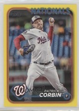 2024 Topps Series 1 Yellow Patrick Corbin #236 11cz
