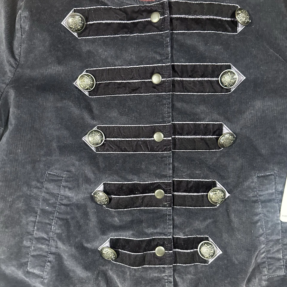 Chaqueta Militar Free People We The Free Azul Marino Pana Talla L Nueva con Etiquetas $198 Foto 4 de 4