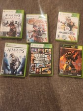 6 Xbox 360 And Xbox Games Bundle
