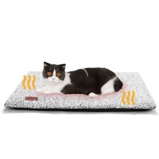 Cama autocalentable para gatos y perros, 24 x 18 pulgadas, antideslizante