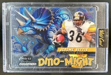 2024 Wild Card Alumination DinoMight Jerome Bettis Triceratops Mirror Blue #/12