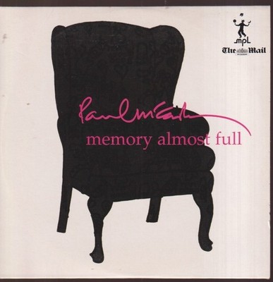 PAUL McCARTNEY - MEMORY ALMOST FULL - PROMO MAIL ON SUNDAY UK