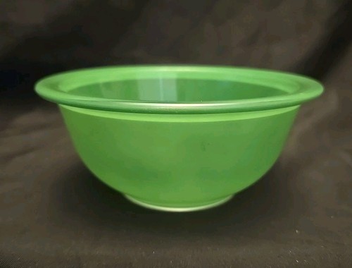 3 Vintage PYREX Primary Color Mixing Nesting Bowls Set Clear Bottom Rainbow USA - Picture 11 of 13