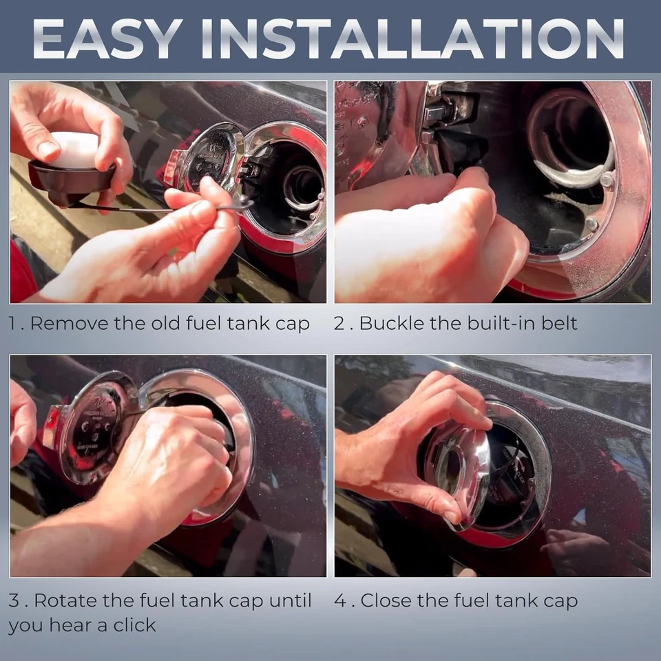 OE#31010-3L600U Fuel Filler Tank Gas Cap Cover For 2006-2018 Hyundai Tucson - Image 2 of 4