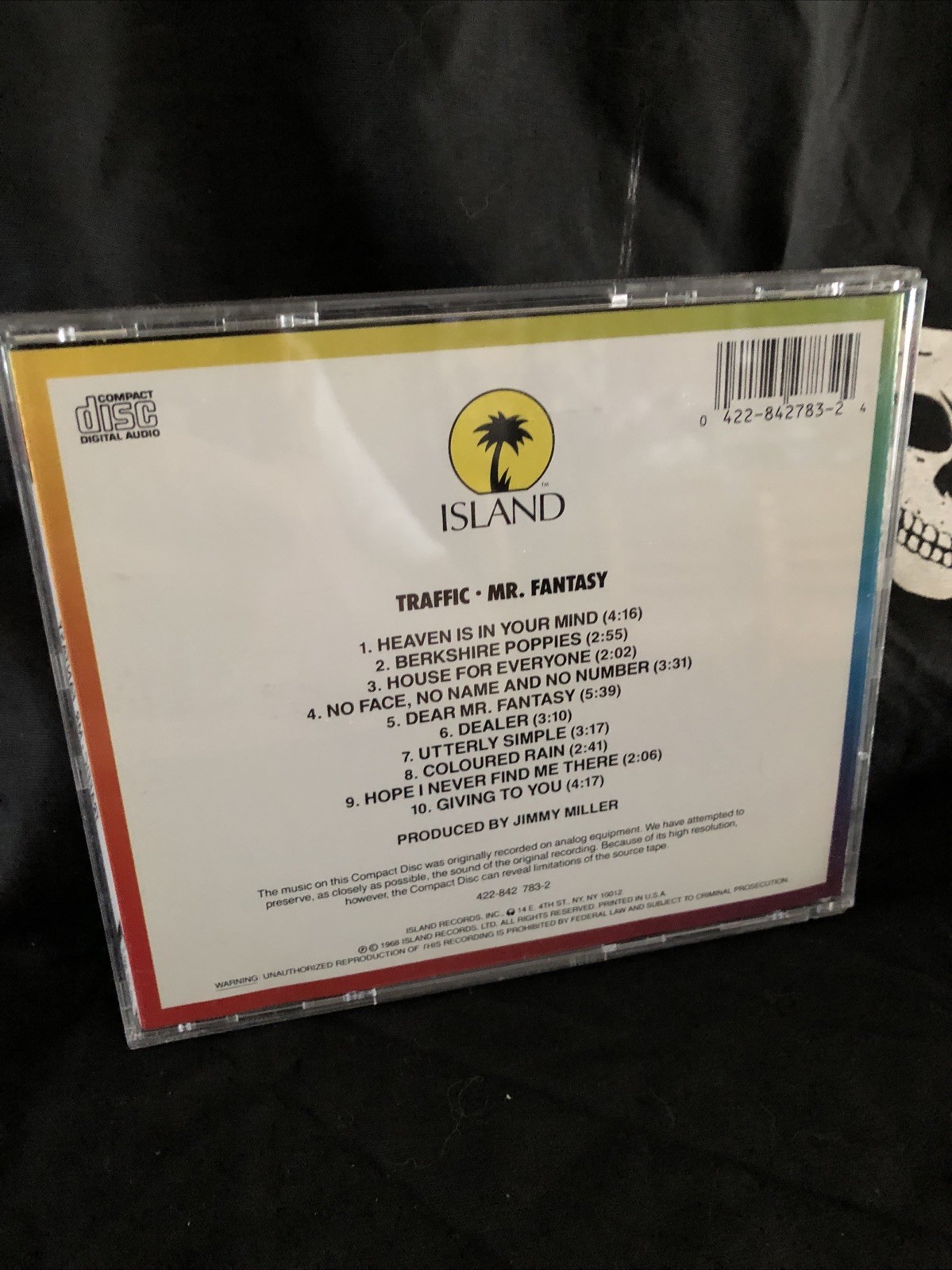 Traffic Mr.Fantasy 1968  CD 