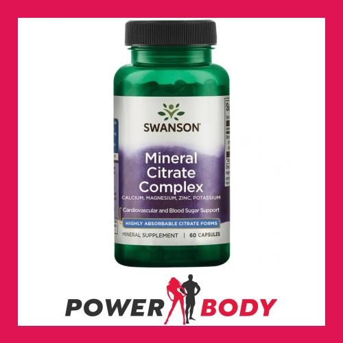 Swanson - Mineral Citrate Complex - 60 caps