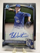 2025 Bowman Chrome #CPA-BW Blake Wolters Prospect Autographs AU