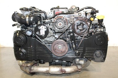2002 2003 2004 2005 JDM SUBARU FORESTER EJ205 2.0L QUAD CAM AVCS TURBO MOTOR