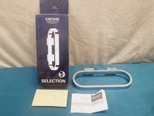 Grohe 41 035000 CHROME Selection 8" Wall Mounted Towel Ring *NEW*