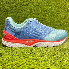 Karhu Fast 7 MRE Womens Size 8 Silver Lake Blue Red Running Shoes Sneakers