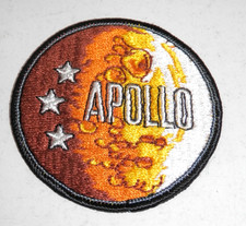 Apollo Lunar Space Mission Moonscape Patch • 3" Moon NASA Astronaut FREE SHIP