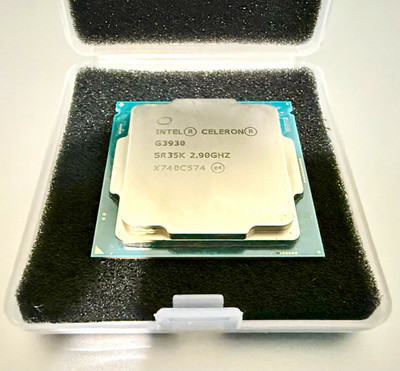 Intel Celeron G3930 2.90GHz 2-Core LGA1151 8GT/s 512KB/2MB SR35K