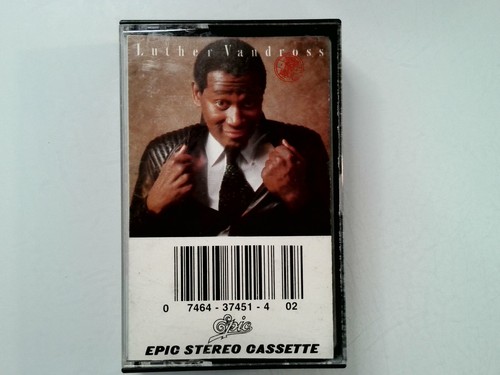 Luther Vandross Never Too Much Cassette 1981 Epic