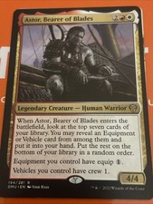 MTG Astor, Bearer of Blades Dominaria United 194/281 Regular Rare