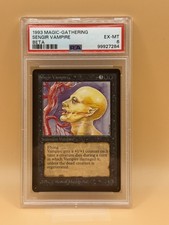 Sengir Vampire – 1993 MTG Beta – PSA 6 EX-MT – Vintage Old School Black Icon