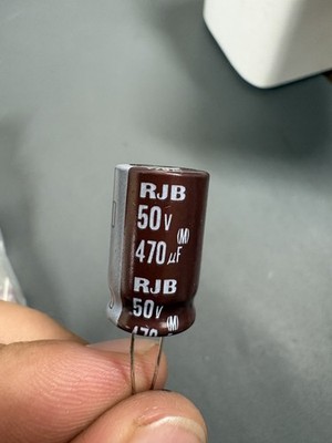 100x ELNA 470uF 50V Electrolytic Capacitors 105°C Radial