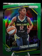 2025 Panini Prizm WNBA #130 - Tyasha Harris (Green Prizm) Dallas Wings