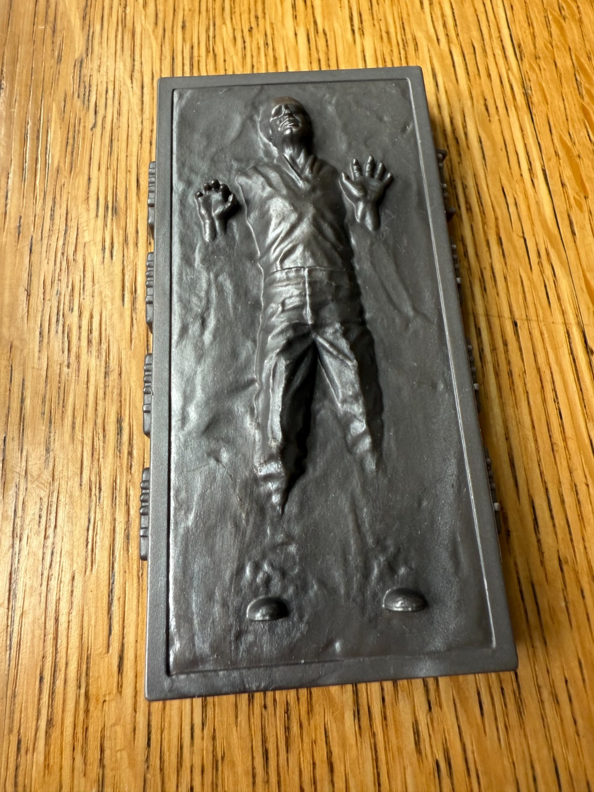 Vintage Star Wars HAN SOLO in CARBONITE Block 1996 Kenner POTF2 accessory