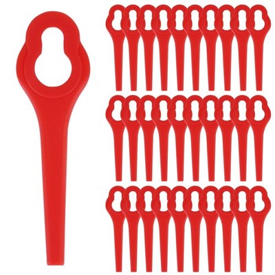 100X Für Ferrex Aldi FAR 20-1 Rasentrimmer Kunststoffklingen 97699 2002706FE220!