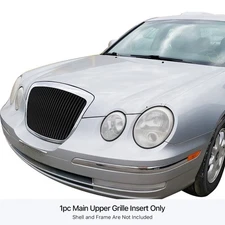 For Kia Amanti 2004-2006 APG 1-Pc Black 8x6 mm Horizontal Billet Main Grille