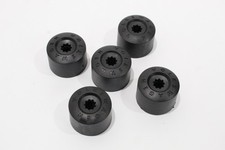 VW ATLAS CROSS SPORT CA1 Wheel Nut Bolt Cover Caps x5 With Locking Wheel Cap New