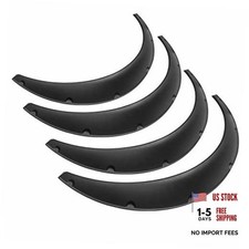 4Pcs 3.5 inch/89cm Universal Flexible Car Fender Front:890 350 Rear:890 350