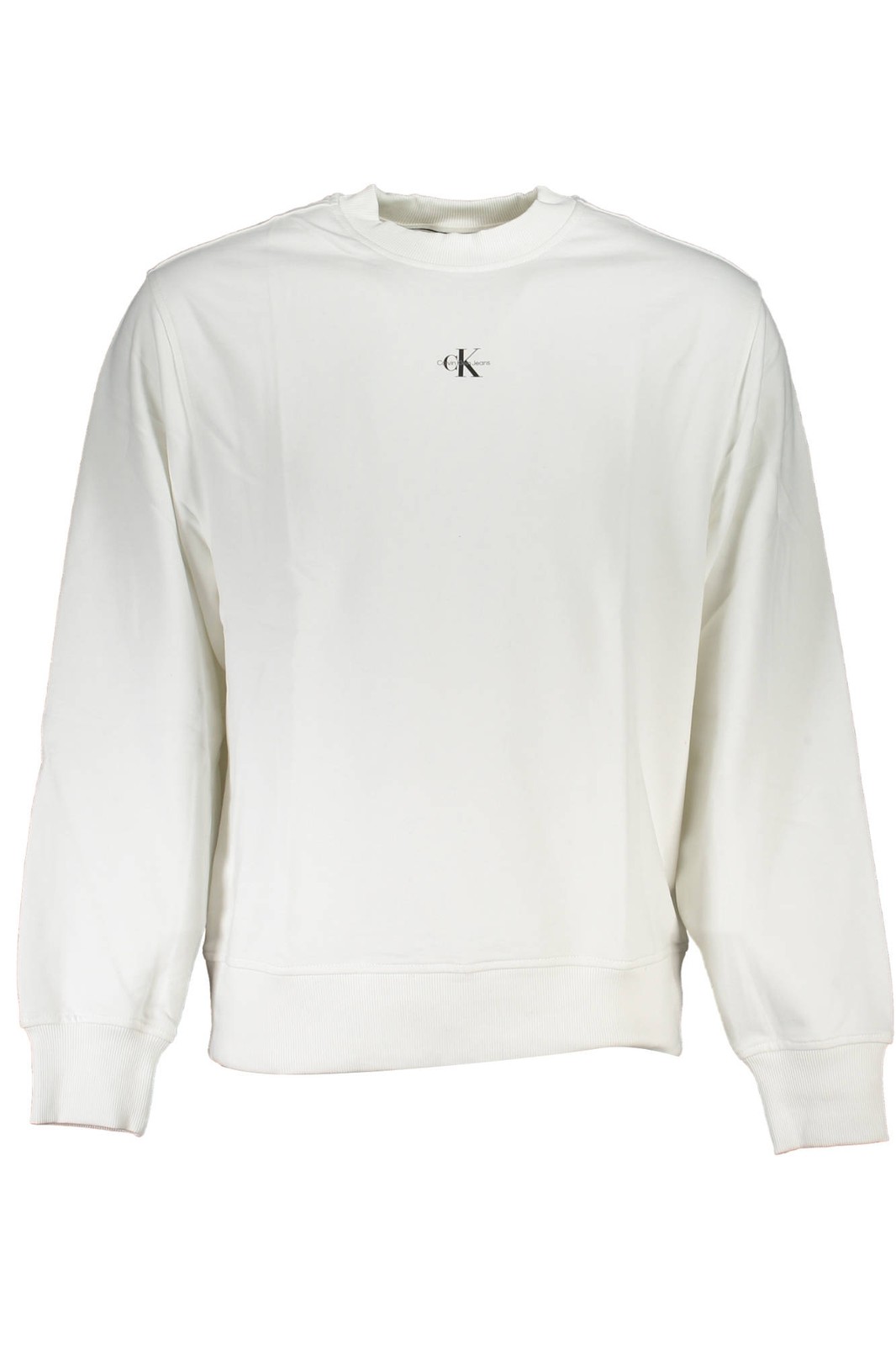 CALVIN KLEIN FELPA SENZA ZIP UOMO BIANCO TAGLIA = 2XL