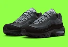 Nike Air Max 95 OG Big Bubble Black Lime Blast Men's Sports Sneaker IQ0285-010