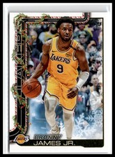 Bronny James Jr. 2025-26 Topps Holiday #H121 Los Angeles Lakers