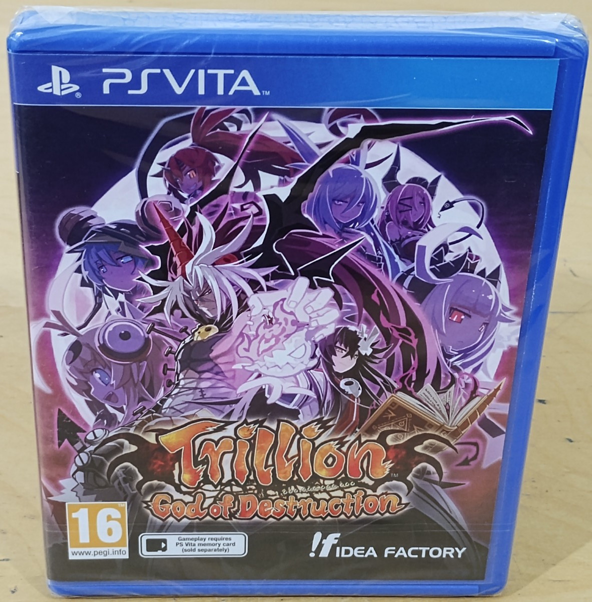 Trillion God Of Destruction for Sony Playstation PS Vita New & Sealed PAL UK