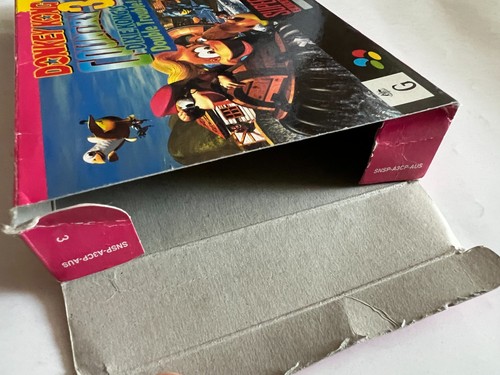 Donkey Kong country 3 - *Box only* - AUS - Super Nintendo SNES - Photo 10/12