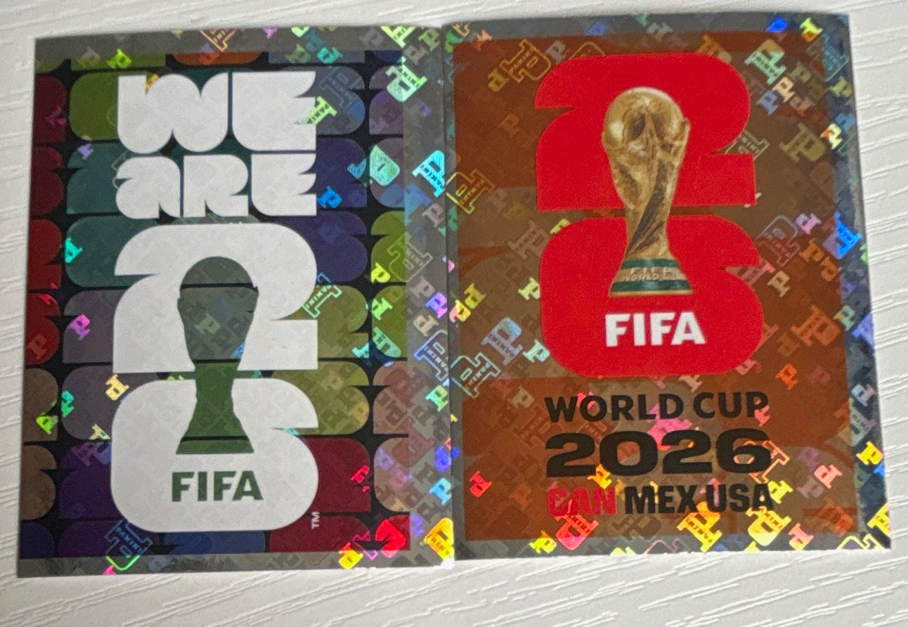 Panini FIFA World Cup 2026 Hologram Stickers FWC 4 FWC 6 Official Lot