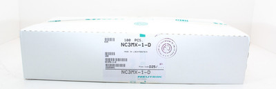 Neutrik NC3MX-1-D - Factory Case  - 100 pieces -  XLR Male cable end / nickel