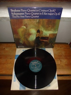 Brahms/Schumann ''The Pro Arte Klavierquartett-Klavierquartett In C'' LP L'Oiseau-Lyre