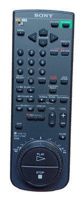 Genuine Sony RMT-V130F VTR/TV Remote Control, Tested