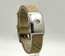 Bracciale Philip Stein Sonno Frequenza Naturale Tecnica Cinturino Pelle Marrone Benessere