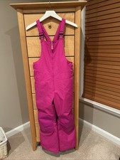 Lands End Kids Squall Waterproof Iron Knee snow bib pre-owned Size 10 