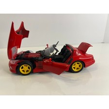 Maisto 1996 Dodge Viper Rt10 Red Yellow Wheels 124 Diecast Rare