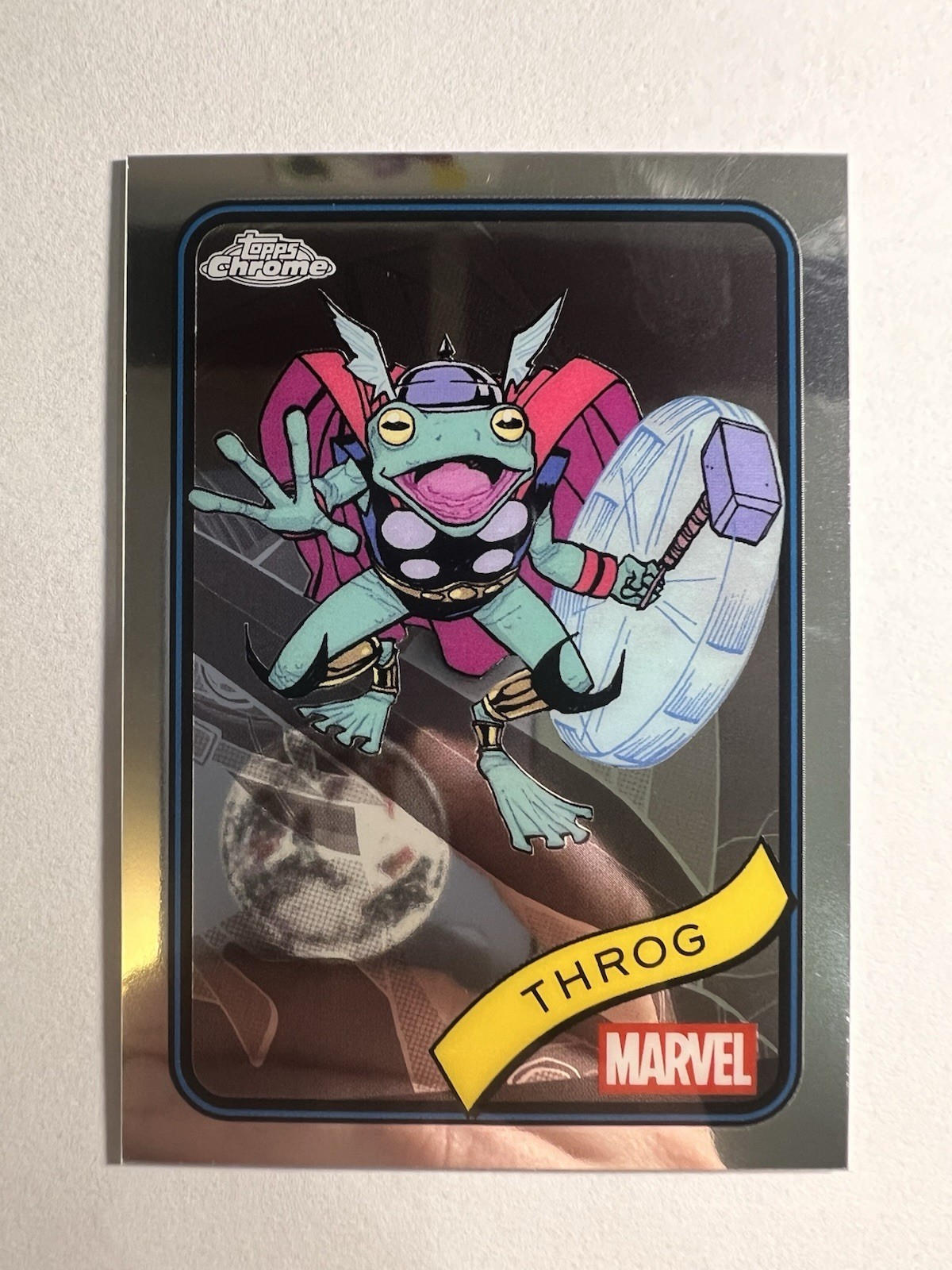 2025 Topps Chrome Marvel Throg 46 Base