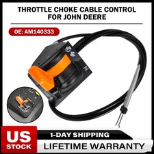 AM140333 For John Deere Throttle/ Choke Cables X300 X304 X320 Riding Mower Part