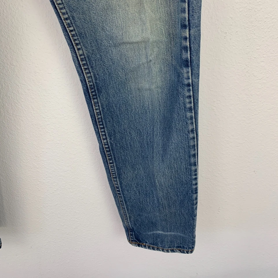 Jeans vintage 1981 Levi's Levi Strauss naranja pestaña 20505 0217 32x34 Act 32x32,5 Foto 3 de 4