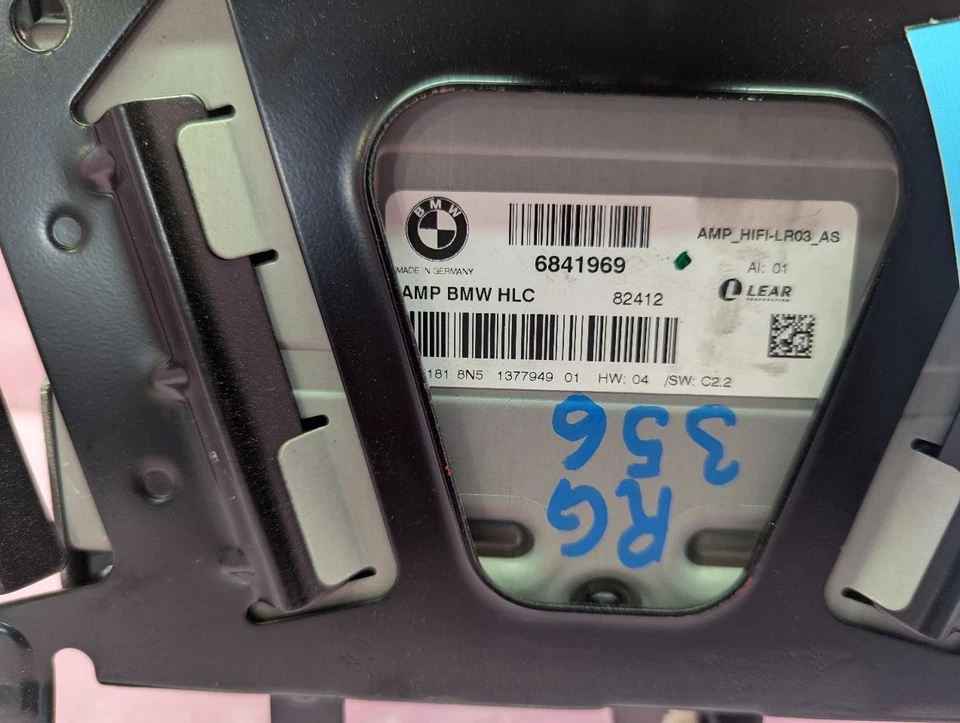 Audio Equipment Radio Amplifier 4 Door Gran Coupe Fits 17-20 BMW 430i , 6841969 Foto 3 de 4