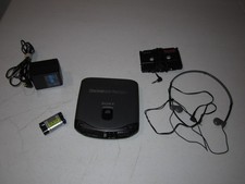 Sony Discman D-232 CD Player ESP MEGA BASS Tested Working W/Everything Original