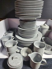 mikasa ultrastone CU726 Gray Platter Dinner P...